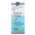 Nordic Naturals Baby's DHA with Vitamin D3 60 мл, омега-3 з вітаміном D3 для дітей, виготовлена із повністю дикої арктичної тріски