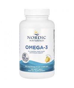 Nordic Naturals Omega-3 690 mg 60 м'яких капсул, омега-3 зі смаком лимона