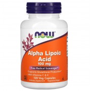 Now Foods Alpha Lipoic Acid 100 mg 120 caps