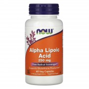 Now Foods Alpha Lipoic Acid 250 mg 60 caps