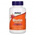 Now Foods Biotin 5000 mcg 120 капсул, биотин (витамин В7)
