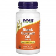 Now Foods Black Currant Oil 500 mg 100 softgels