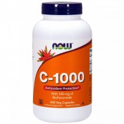 Now Foods Vitamin C-1000 With 100 mg of Bioflavonoids 250 caps