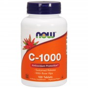 Now Foods Vitamin C-1000 With Rose Hips 100 tabs