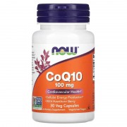 Now Foods CoQ10 100 mg 30 caps