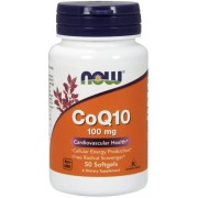 Now Foods CoQ10 100 mg 50 softgels
