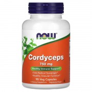 Now Foods Cordyceps 750 mg 90 caps