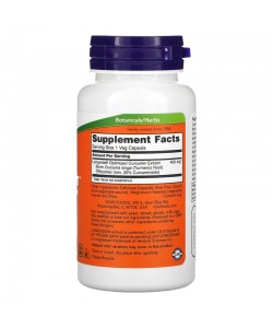 Now Foods CurcuBrain 400 mg 50 капсул, куркумин с высокой биодоступностью в свободной форме