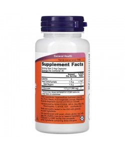 Now Foods D-Mannose 500 mg 60 капсул, D-манноза