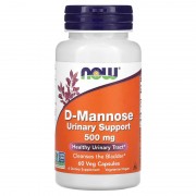 Now Foods D-Mannose 500 mg 60 caps