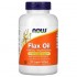 Now Foods Flax Oil 1000 mg 120 мягких капсул, льняное масло