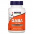 Now Foods Gaba 750 mg 100 капсул, гамма-аміномасляна кислота