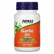 Now Foods Garlic Oil 1500 mg 100 softgels