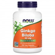 Now Foods Ginkgo Biloba 60 mg 240 caps