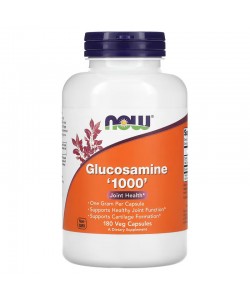 Now Foods Glucosamine 1000 180 капсул, глюкозамин