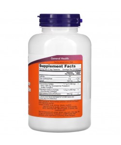 Now Foods Glucosamine & Chondroitin with MSM 180 капсул, глюкозамин и хондроитин с MSM