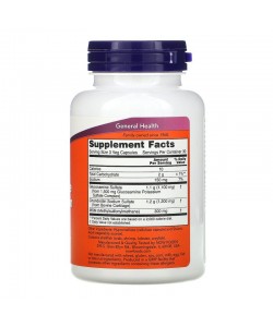 Now Foods Glucosamine & Chondroitin with MSM 90 капсул, глюкозамін і хондроїтин з MSM