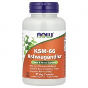 Now Foods KSM-66 Ashwagandha 600 mg 90 caps