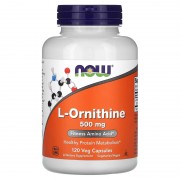 Now Foods L-Ornithine 500 mg 120 caps