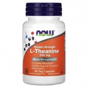 Now Foods L-Theanine 200 mg 60 caps