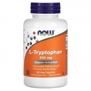 Now Foods L-Tryptophan 500 mg 60 caps