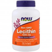 Now Foods Lecithin 1200 mg 100 softgels