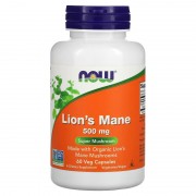 Now Foods Lion's Mane 500 mg 60 caps