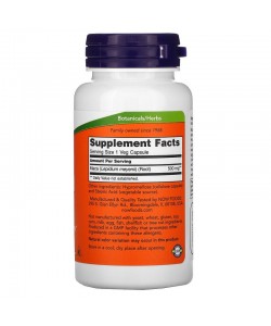 Now Foods Maca 500 mg 100 капсул, екстракт корня маки