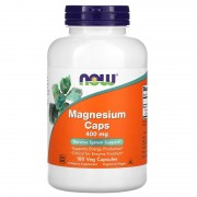 Now Foods Magnesium Caps 400 mg 180 caps