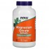 Now Foods Magnesium Citrate 180 мягких гелевых капсул, цитрат магния 