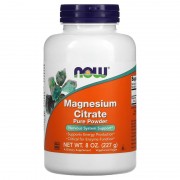Now Foods Magnesium Citrate 227 g