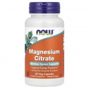Now Foods Magnesium Citrate 60 caps