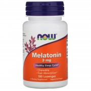 Now Foods Melatonin 3 mg 180 lozenges
