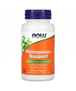 Now Foods Menopause Support 90 капсул, суміш трав’яних екстрактів та інших поживних речовин