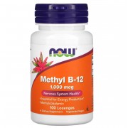 Now Foods Methyl B-12 1000 mcg 100 lozenges