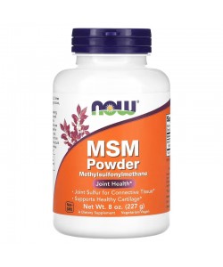 Now Foods MSM Powder 227 грамм, метилсульфонилметан