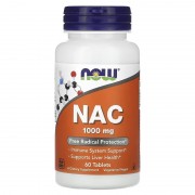 Now Foods NAC 1000 mg 60 tabs