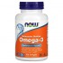 Now Foods Omega-3 100 капсул, рыбий жир