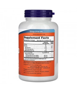 Now Foods Omega 3 180EPA/120DHA 200 капсул, омега 3, риб'ячий жир