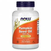 Now Foods Pumpkin Seed Oil 1000 mg 100 softgels