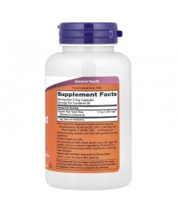 Now Foods Red Yeast Rice 600 мг 120 веганских капсул, красный ферментированный рис