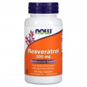 Now Foods Resveratrol 200 mg 60 caps