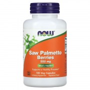 Now Foods Saw Palmetto Berries 550 mg 100 caps