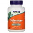 Now Foods Selenium 200 mcg 180 капсул, сален