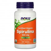 Now Foods Spirulina 500 mg 100 tabs