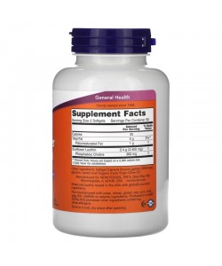 Now Foods Sunflower Lecithin 100 м'яких капсул, соняшниковий лецитин