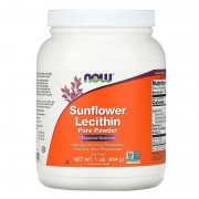 Now Foods Sunflower Lecithin Pure Powder 454 g