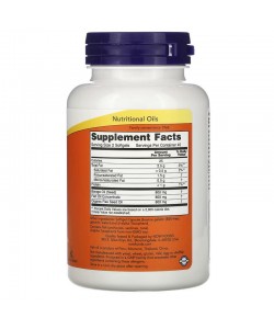 Now Foods Super Omega 3-6-9 1200 mg 90 гелеві капсули, незамінні жирні кислоти 3-6-9
