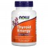 Now Foods Thyroid Energy 90 капсул, комплекс речовин, що підтримують щитовидну залозу