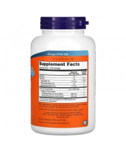 Now Foods Ultra Omega-3 500EPA/250DHA 180 рыбных капсул, ультра омега 3, рыбий жир